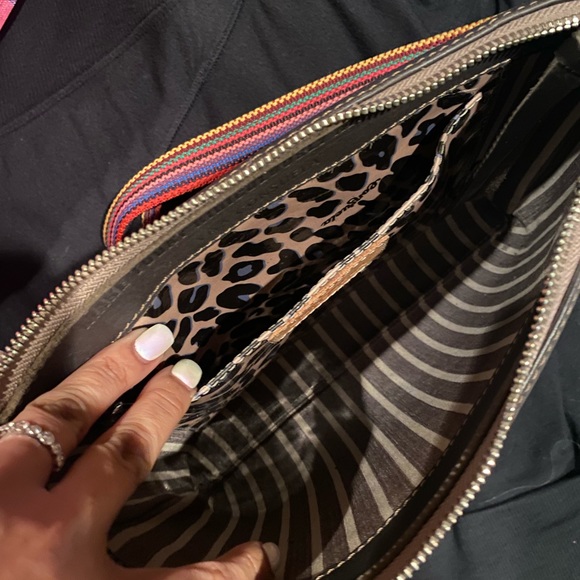 Consuela-vintage crossbody, all dark chocolate leather - Picture 5 of 6